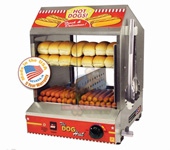 Hot Dog Steamer & Merchandiser