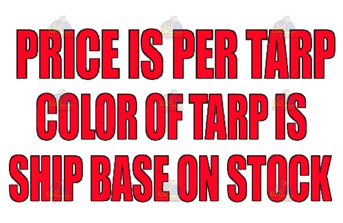 Heavy Duty 18oz Tarp