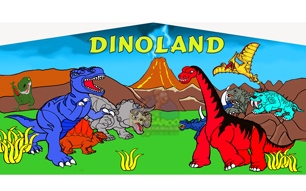 Dino  Art Panel
