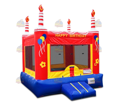 Red Birthday Bounce