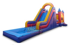 Castle Bounce with Slide Pool