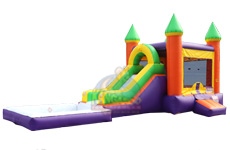 Purple Castle Combo with Pool