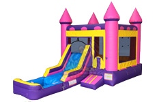 Pink Princess Castle Combo with Pool