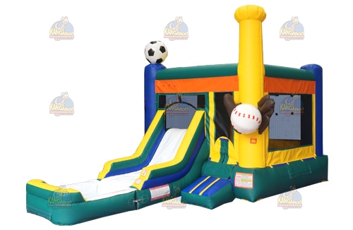 3D Sport Slide Combo with Pool