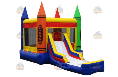 Crayon Slide Combo with Pool