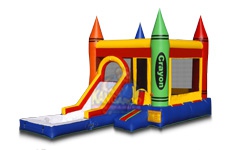 Crayon Slide Combo with Pool