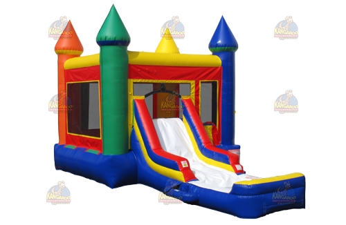 MultiColor Castle Combo with Pool