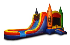 Crayon Side Slide with Splash