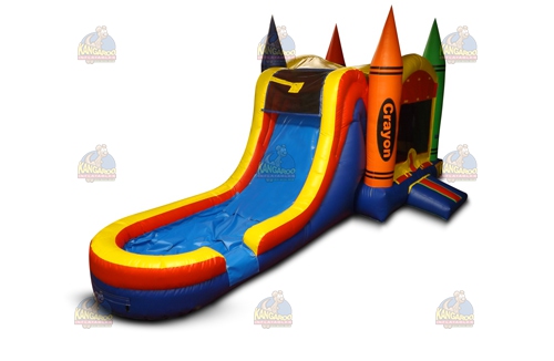 Crayon Side Slide with Splash