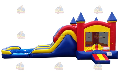 Colorful Dual Lane Combo with Pool