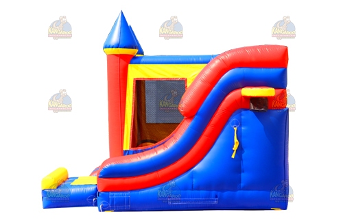 Colorful Side Slide Castle Combo