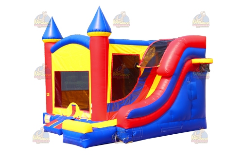 Colorful Side Slide Castle Combo