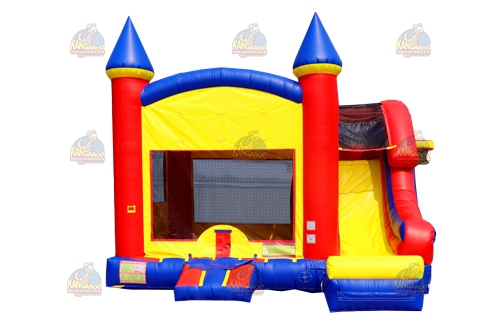 Colorful Side Slide Castle Combo