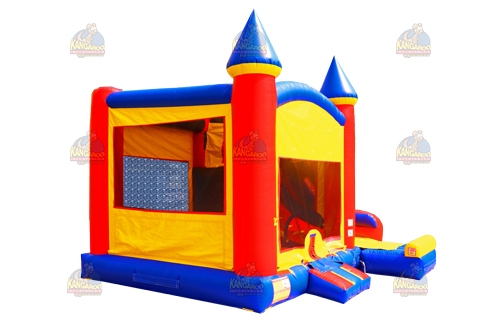 Colorful Side Slide Castle Combo