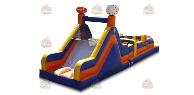 Fun Sporty Obstacle Course