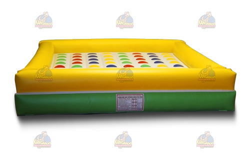 Yellow Inflatable Twist Game