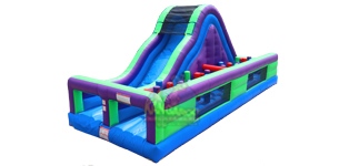 Obstacle Race Double Drop Slide