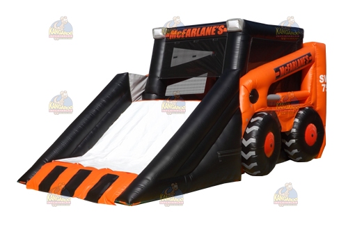 Orange and Black Loader