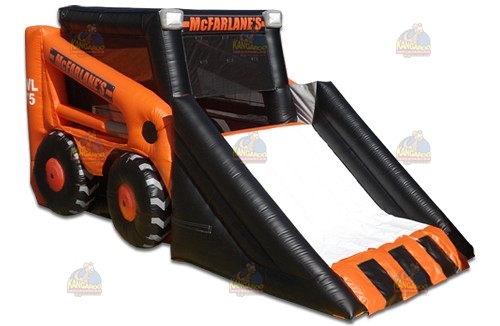 Orange and Black Loader