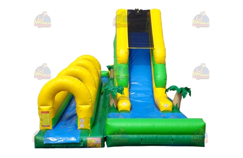 Jungle Water Slide with Slip N Splash