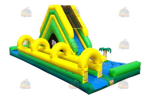 Jungle Water Slide with Slip N Splash