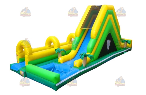 Jungle Water Slide with Slip N Splash