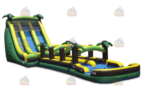 Jungle Super Slide with Slip N Splash