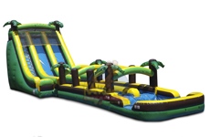 Jungle Super Slide with Slip N Splash