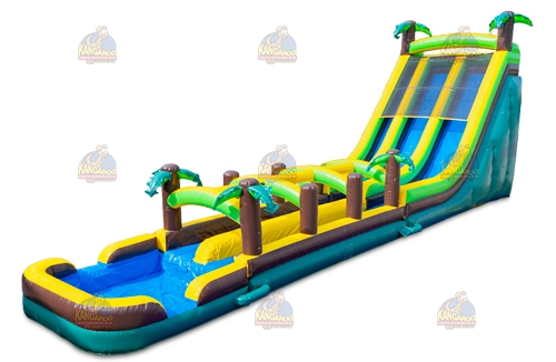 Jungle Super Slide with Slip N Splash