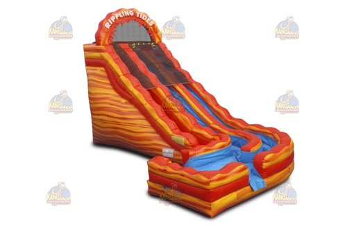 Fire Rippling Waterslide