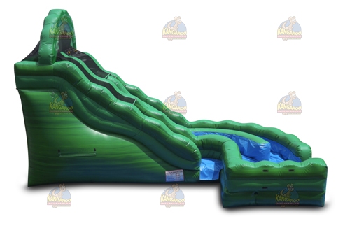 Sea Green Rippling Waterslide