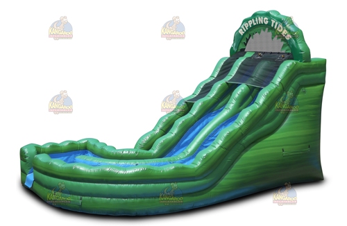 Sea Green Rippling Waterslide