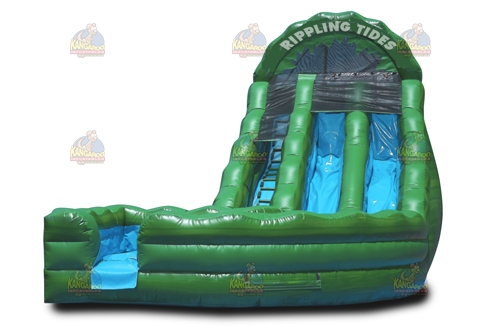 Sea Green Rippling Waterslide