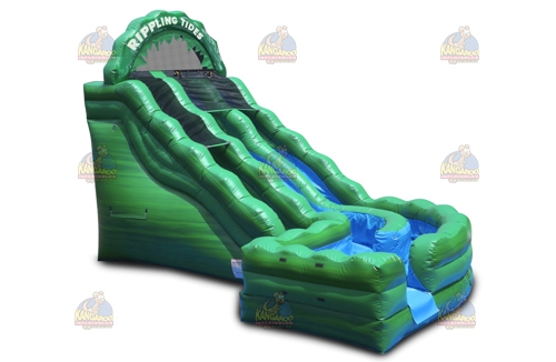 Sea Green Rippling Waterslide