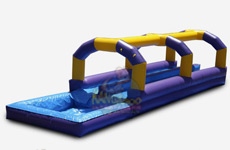 Dual Lane Purple Slip n Slide