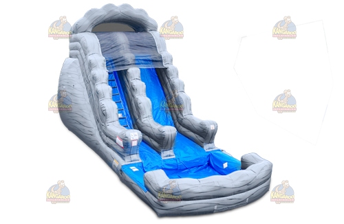 Wavy Marble Water Slide
