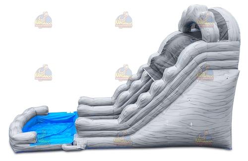 Wavy Marble Water Slide