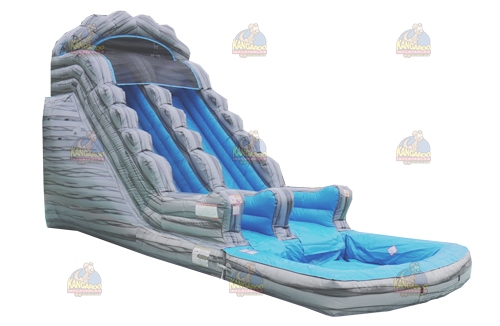 Wavy Marble Water Slide