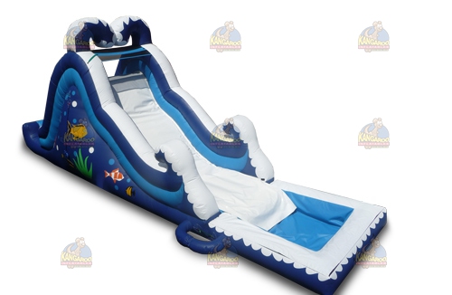 16 Ocean Wave Slide with Pool