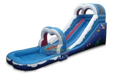 16 Ocean Wave Arch Slide with Pool