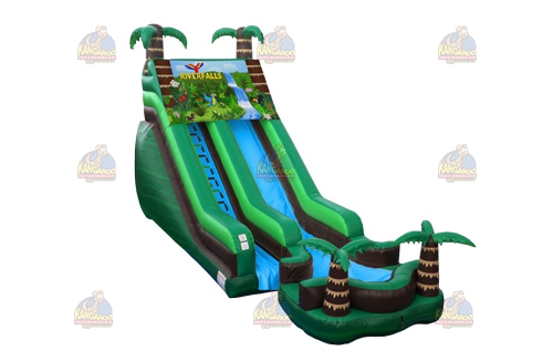 Rainforest Water Fall Slide