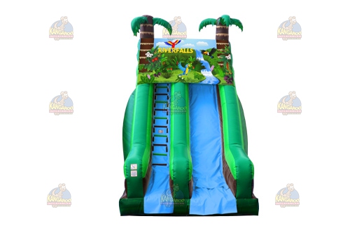 Rainforest Water Fall Slide