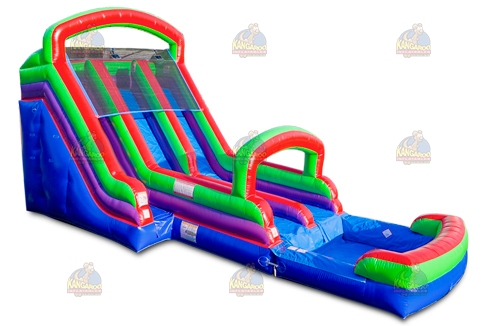 Dual Lane Water Slide 14